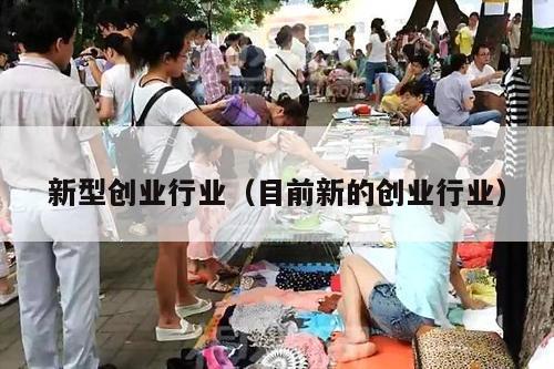 新型创业行业(目前新的创业行业)