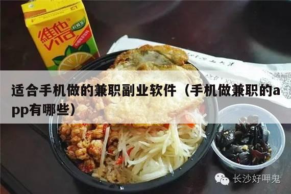 适合手机做的兼职副业软件（手机做兼职的app有哪些）