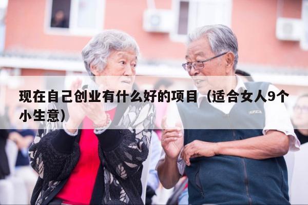 现在自己创业有什么好的项目(适合女人9个小生意)